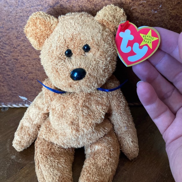 Beanie Baby Fuzz the bear - Picture 1 of 2